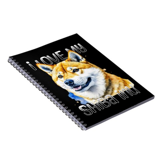 Carnet J'Aime Mon Shiba Inu | Propriétaire de chien (Côté Droit)