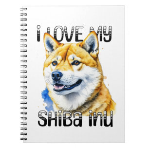 Carnet J'Aime Mon Shiba Inu   Propriétaire de chien