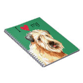 Carnet J'aime mon tapis doux à roulettes (Côté Droit)