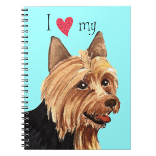 Carnet J'aime mon Terrier australien