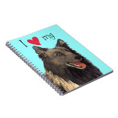 Carnet J'aime mon Tervuren belge (Côté Droit)