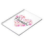 Carnet J'aime Nevaeh (Côté gauche)