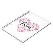 Carnet J'aime Nora (Côté gauche)