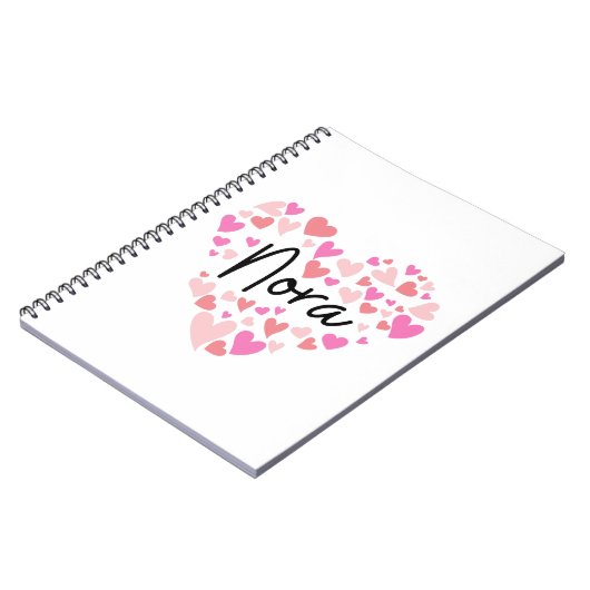 Carnet J'aime Nora (Côté gauche)