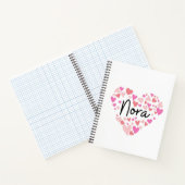 Carnet J'aime Nora (Intérieur)