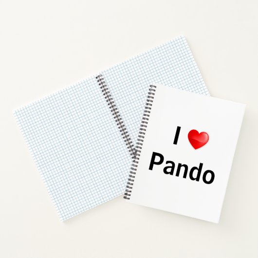 Carnet J'aime Pando (Intérieur)