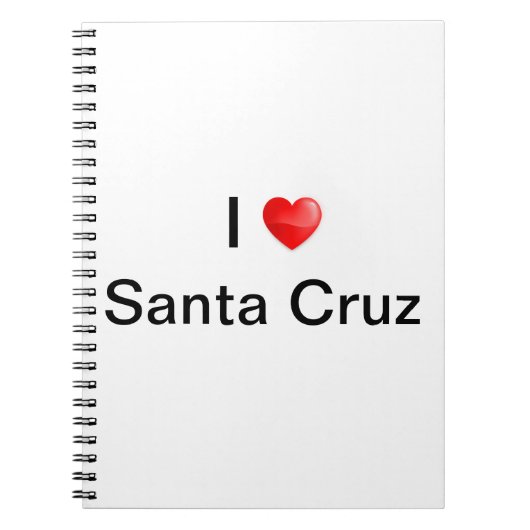 Carnet J'aime père Noël Cruz (Devant)