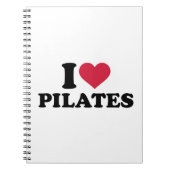Carnet J'aime Pilates (Devant)