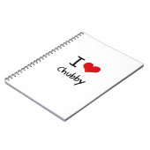 Carnet J'aime potelé (Côté gauche)