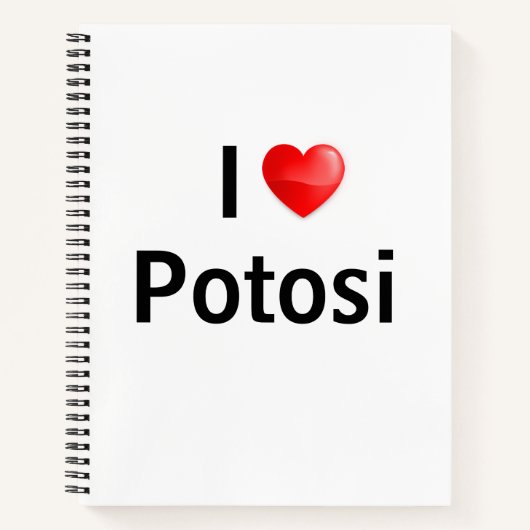 Carnet J'aime Potosi (Devant)