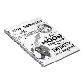 Carnet J'aime quelqu'un avec une sensibilisation au diabè (Côté Droit)