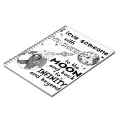 Carnet J'aime quelqu'un avec une sensibilisation au diabè (Côté gauche)