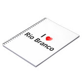 Carnet J'aime Rio Branco (Côté gauche)