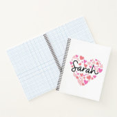 Carnet J'aime Sarah (Intérieur)