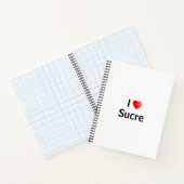 Carnet J'aime Sucre (Intérieur)