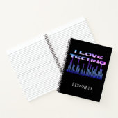 Carnet J'aime Techno (Intérieur)