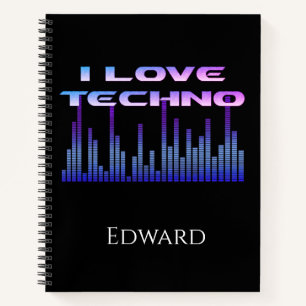 Carnet J'aime Techno