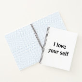 Carnet J'aime ton moi (Intérieur)