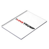 Carnet J'aime Trump (Côté gauche)