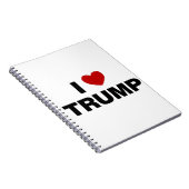 Carnet J'aime Trump (Côté Droit)