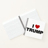 Carnet J'aime Trump (Intérieur)