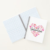 Carnet J'aime Valentina (Intérieur)