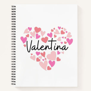 Carnet J'aime Valentina