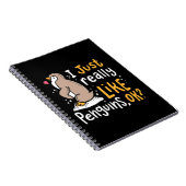 Carnet J'Aime Vraiment Les Pingouins Ok (Côté Droit)