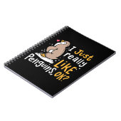 Carnet J'Aime Vraiment Les Pingouins Ok (Côté gauche)