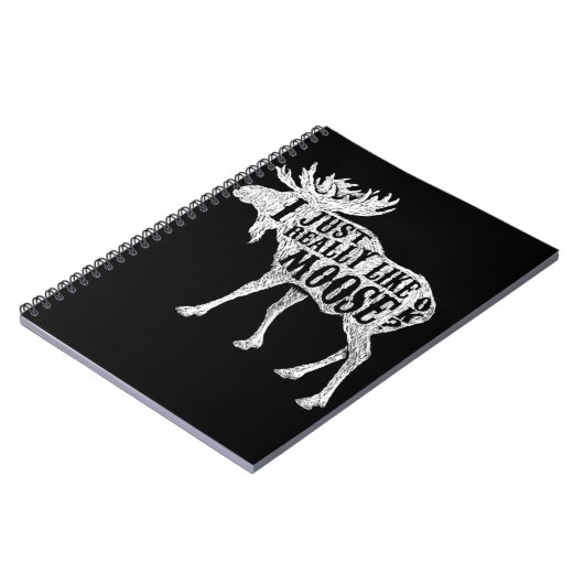 Carnet J'Aime Vraiment Moose OK (Côté gauche)