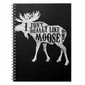 Carnet J'Aime Vraiment Moose OK (Devant)