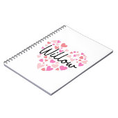 Carnet J'aime Willow (Côté gauche)