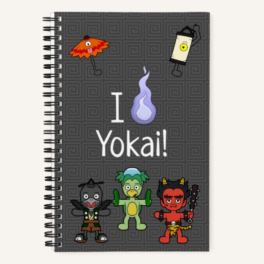 Carnet J'Aime Yokai ! Monstre japonais (Recto)
