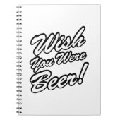 Carnet J'Aimerais Que Tu Sois Bière ! (Devant)