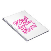 Carnet J'Aimerais Que Tu Sois Bière ! (Côté Droit)