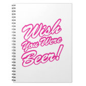 Carnet J'Aimerais Que Tu Sois Bière ! (Devant)