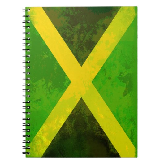 Carnet jamaica flag - reggaots roots (Devant)