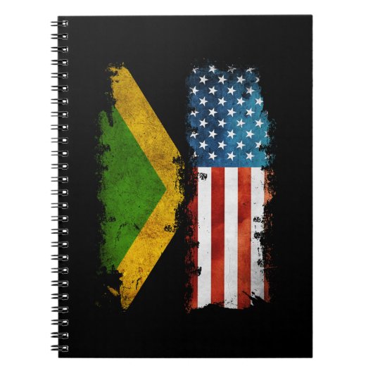 Carnet Jamaican American Flag Jamaica Usa (Devant)