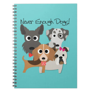 Carnet Jamais Assez De Chiens
