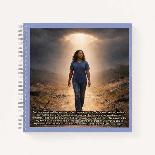 Carnet Jamais séparé de Dieu (Devant)