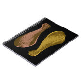 Carnet Jambes de poulet frit (Côté gauche)