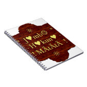 Carnet Jambo Hakuna Matata : Art africain Imprimer/Graphi (Côté Droit)