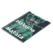 Carnet Jambo lionceau hakuna matata (Côté gauche)