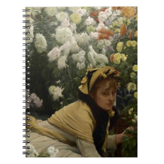 Carnet James Tissot Chrysanthemums (Devant)