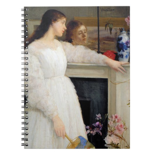 Carnet James Whistler - Symphonie en blanc no 2 (Devant)