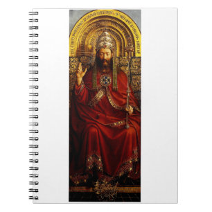 Carnet Jan van Eyck Dieu le Père sur un Trône Beaux-Arts