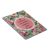 Carnet Jane Austen Quote Notebook "Prefer a Book" (Côté Droit)