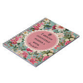 Carnet Jane Austen Quote Notebook "Prefer a Book" (Côté gauche)