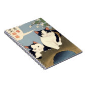 Carnet Japanese Cats Blossom Tree Notebook (Côté Droit)