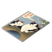 Carnet Japanese Cats Blossom Tree Notebook (Côté gauche)